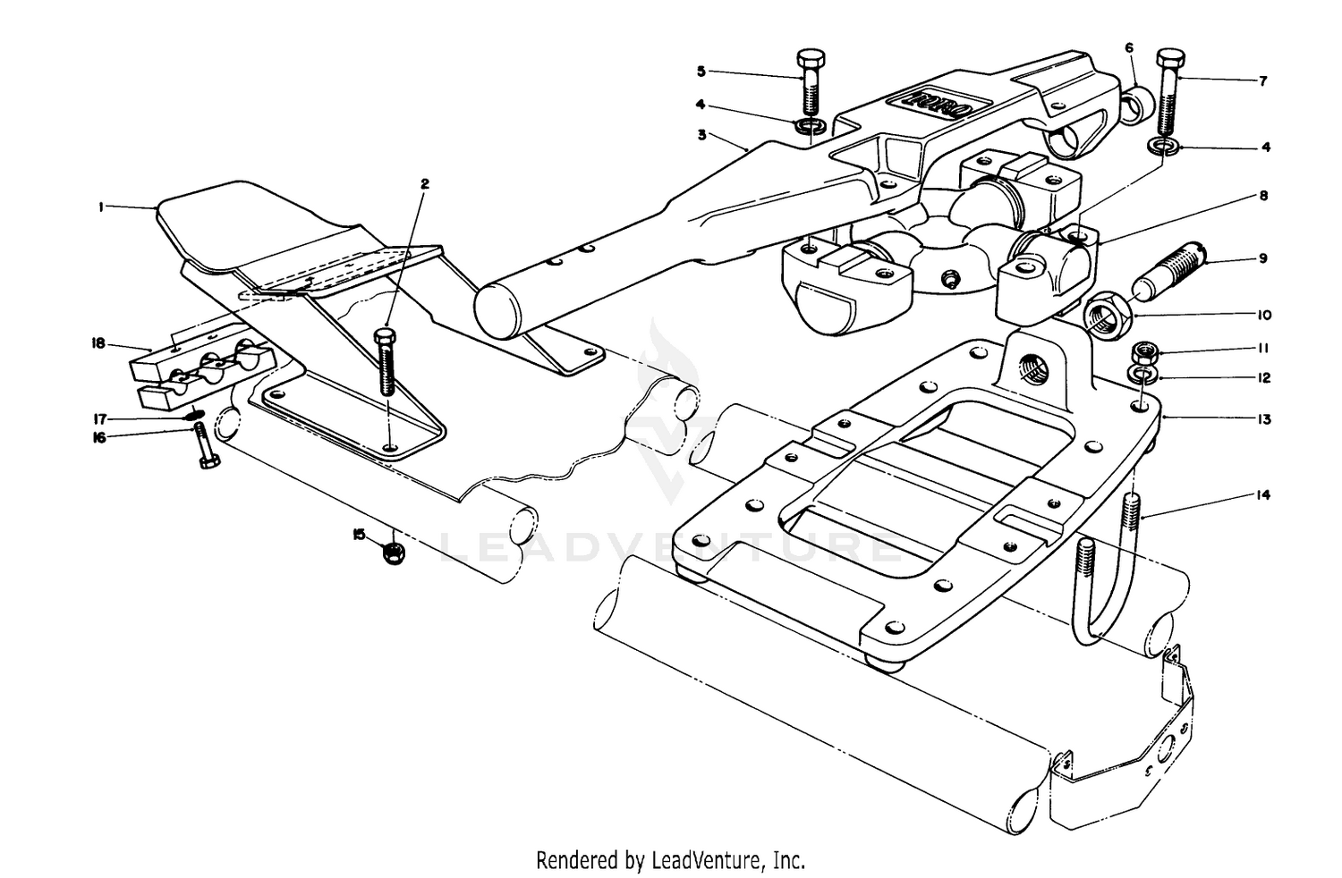 Cutting Unit Flotation Kit Model No. 03760 (continued) (cutting Units No. 4  5)
