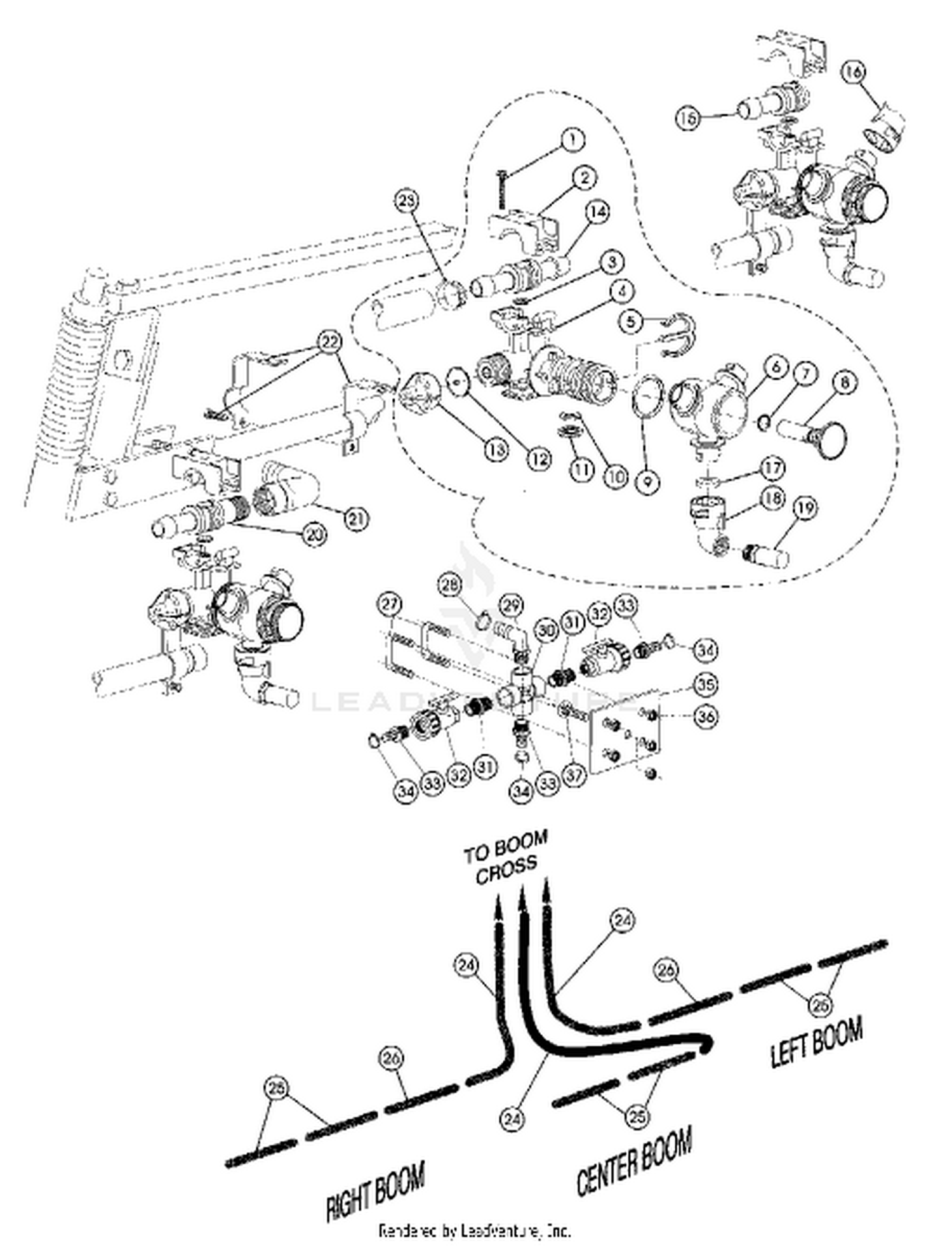 TURRET BODIES  BOOM HOSES