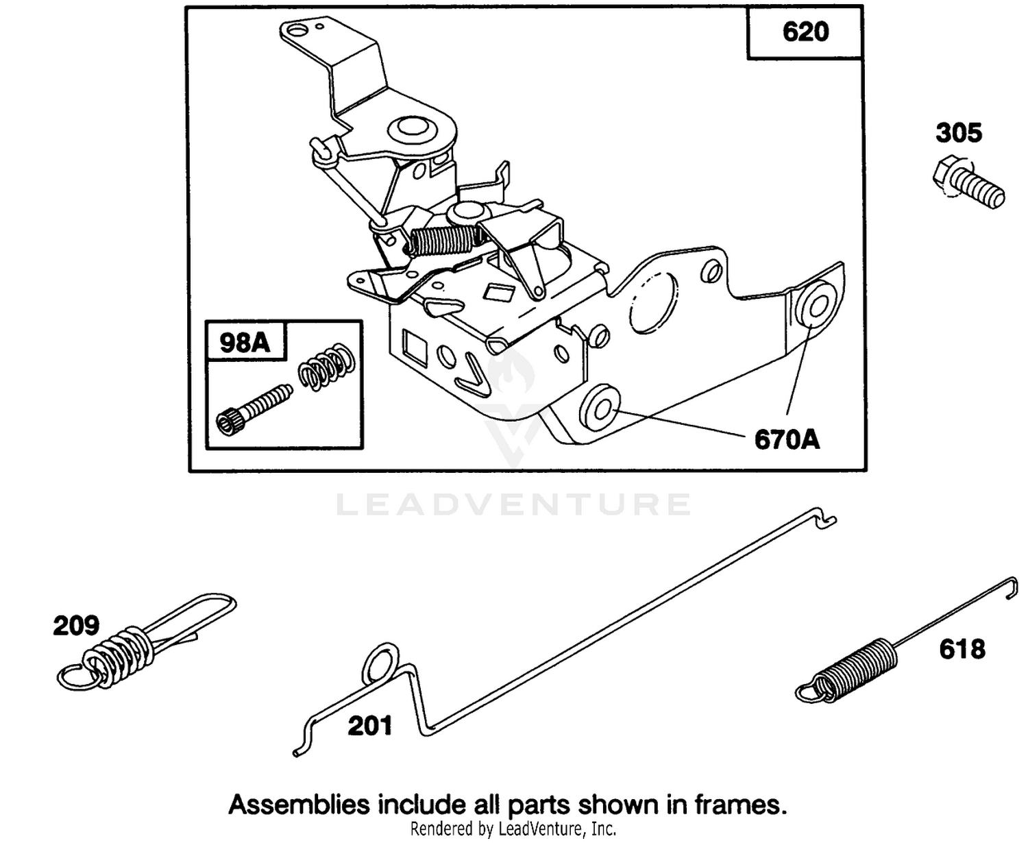 Engine Briggs  Stratton Model 122707-3187-01 4