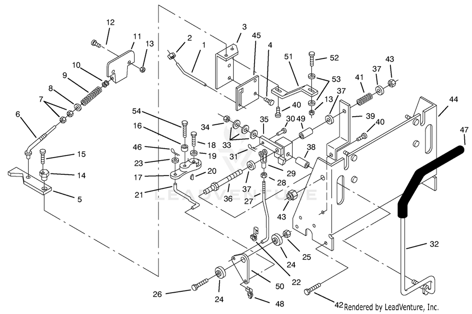 Transmission Controls Assembly