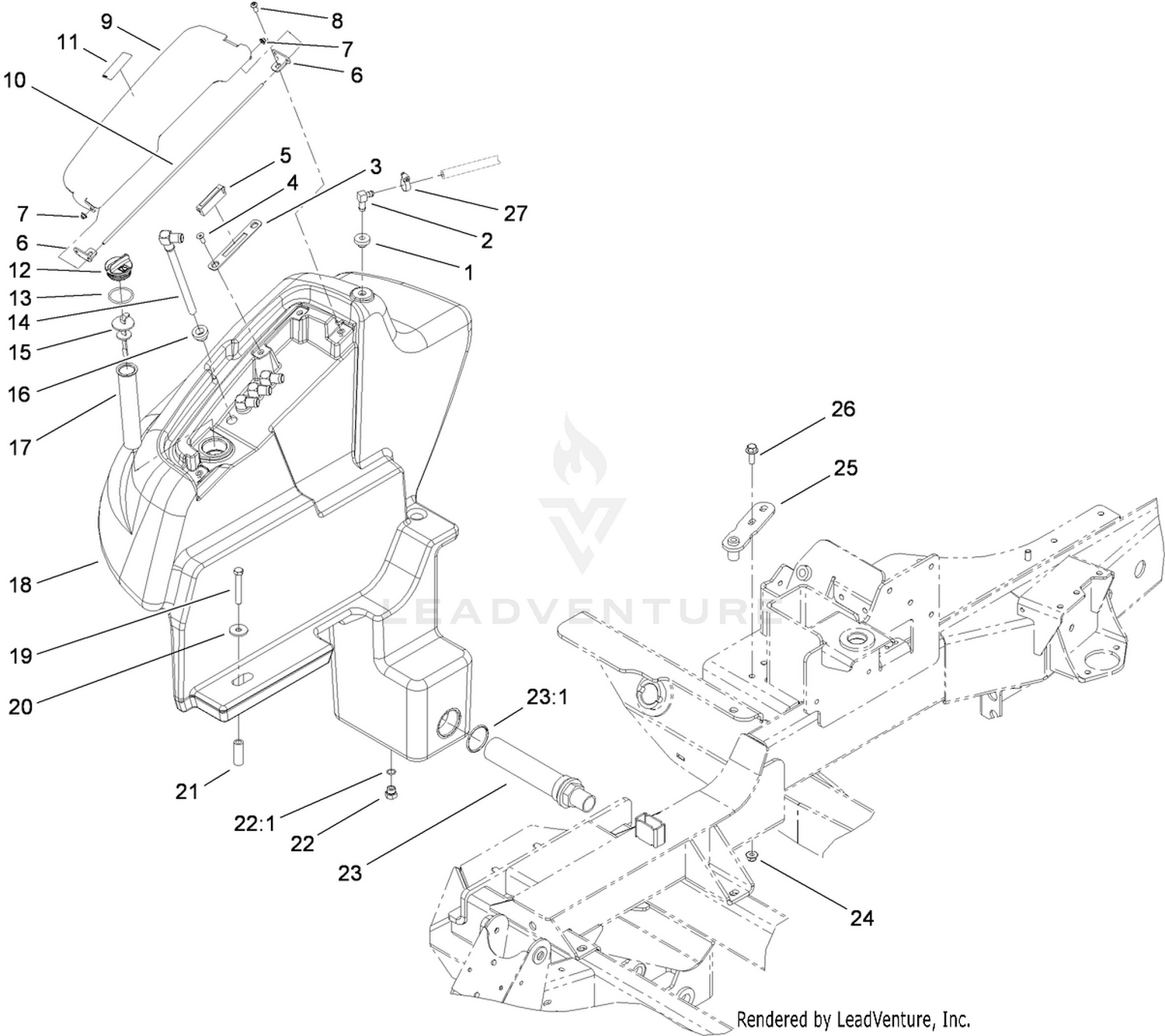 Hydraulic Tank Assembly