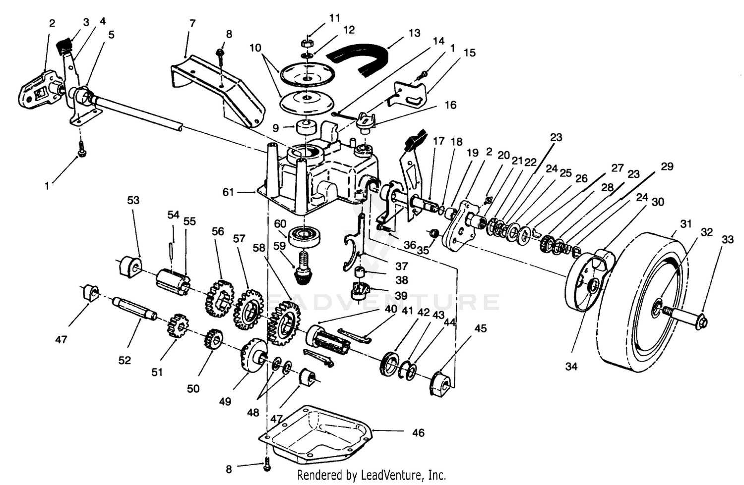 Gear Case Assembly