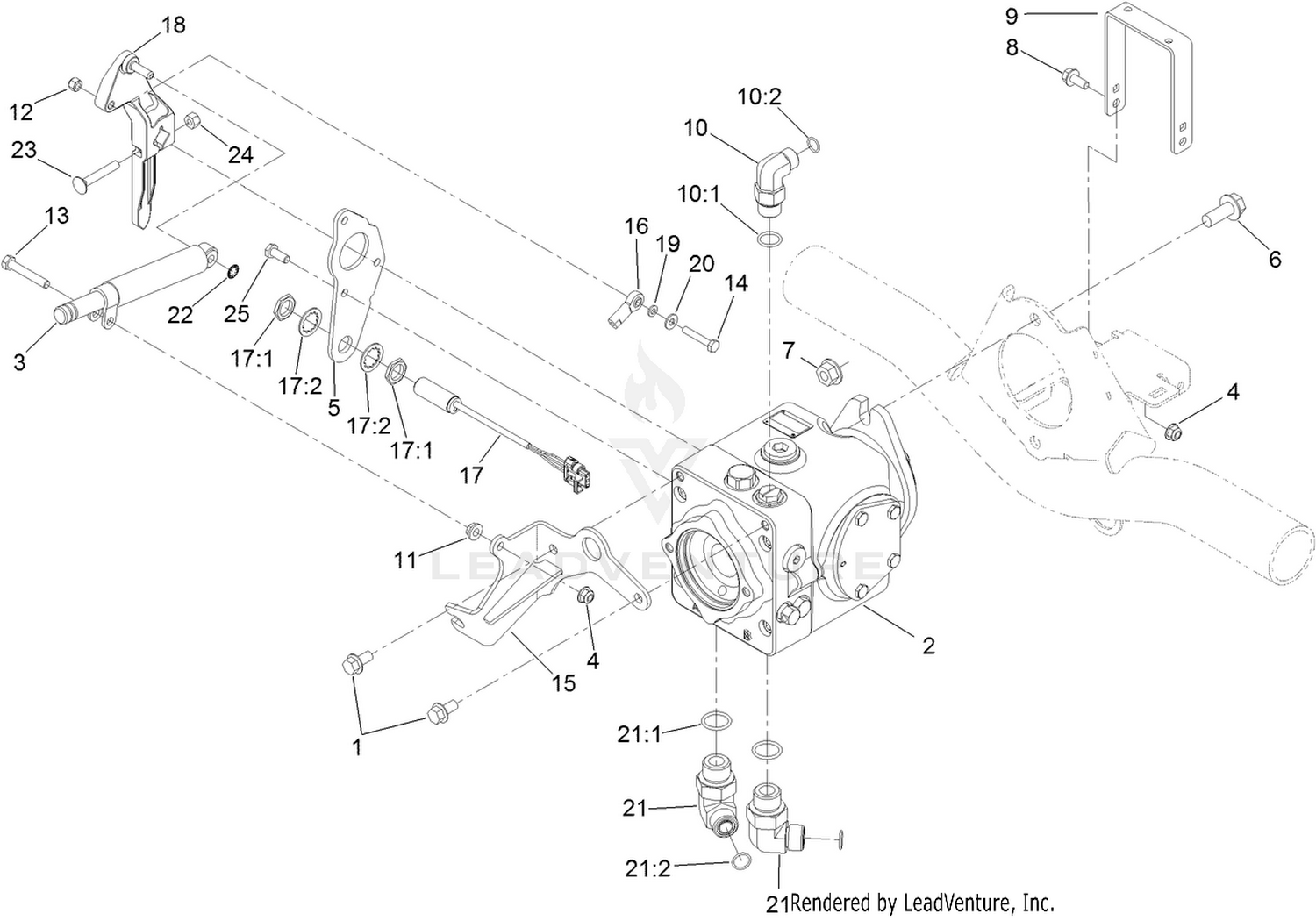 Traction Pump Assembly