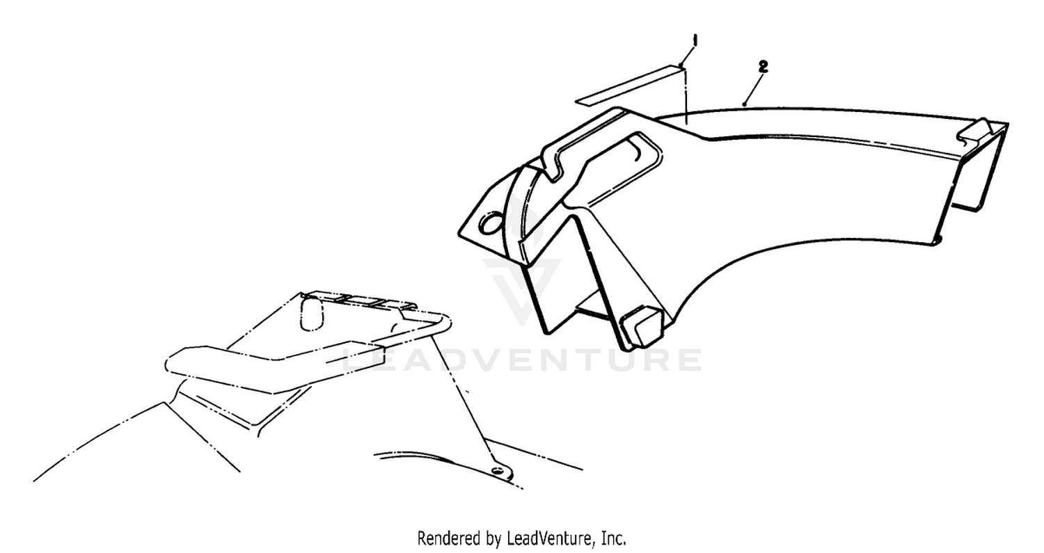 Side Discharge Chute Model No. 59168 (optional)