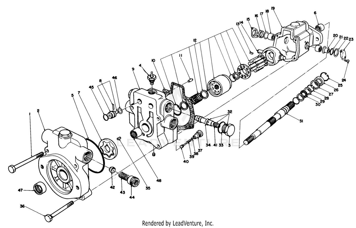 Piston Pump Assembly No. 58-5660