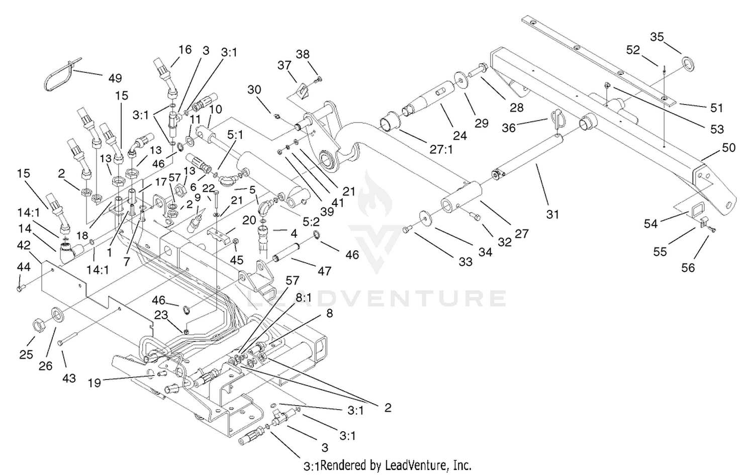 Rear Liftarm Assembly