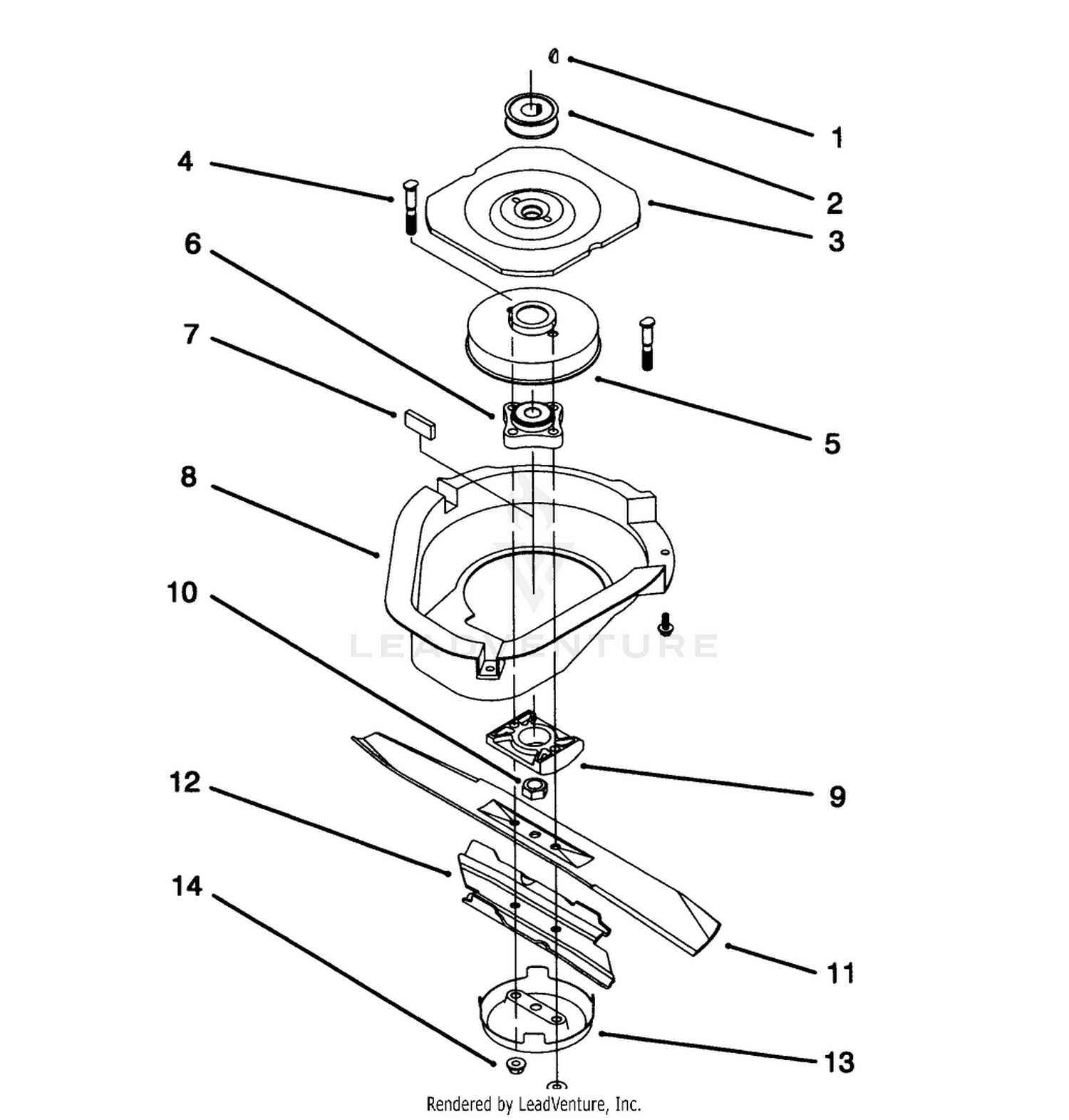 Blade Brake Clutch Assembly