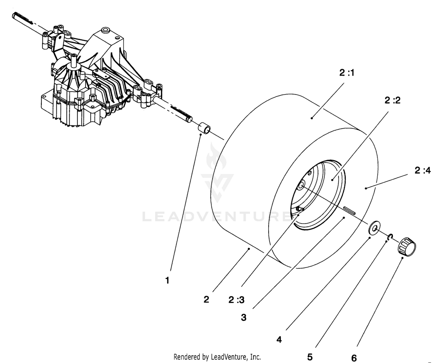 Rear Axle Assembly