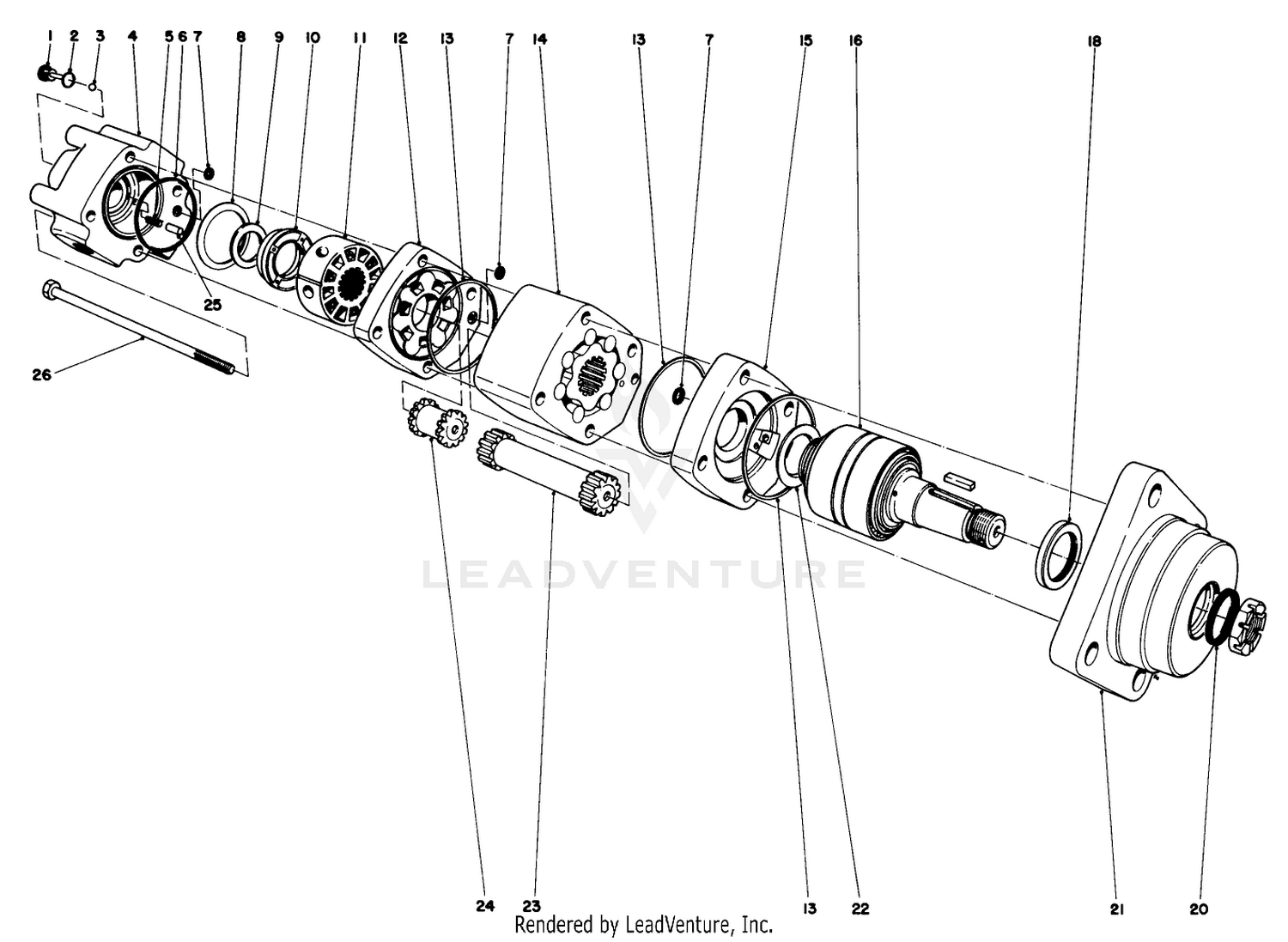 Rear-Wheel Motor No. 36-5690