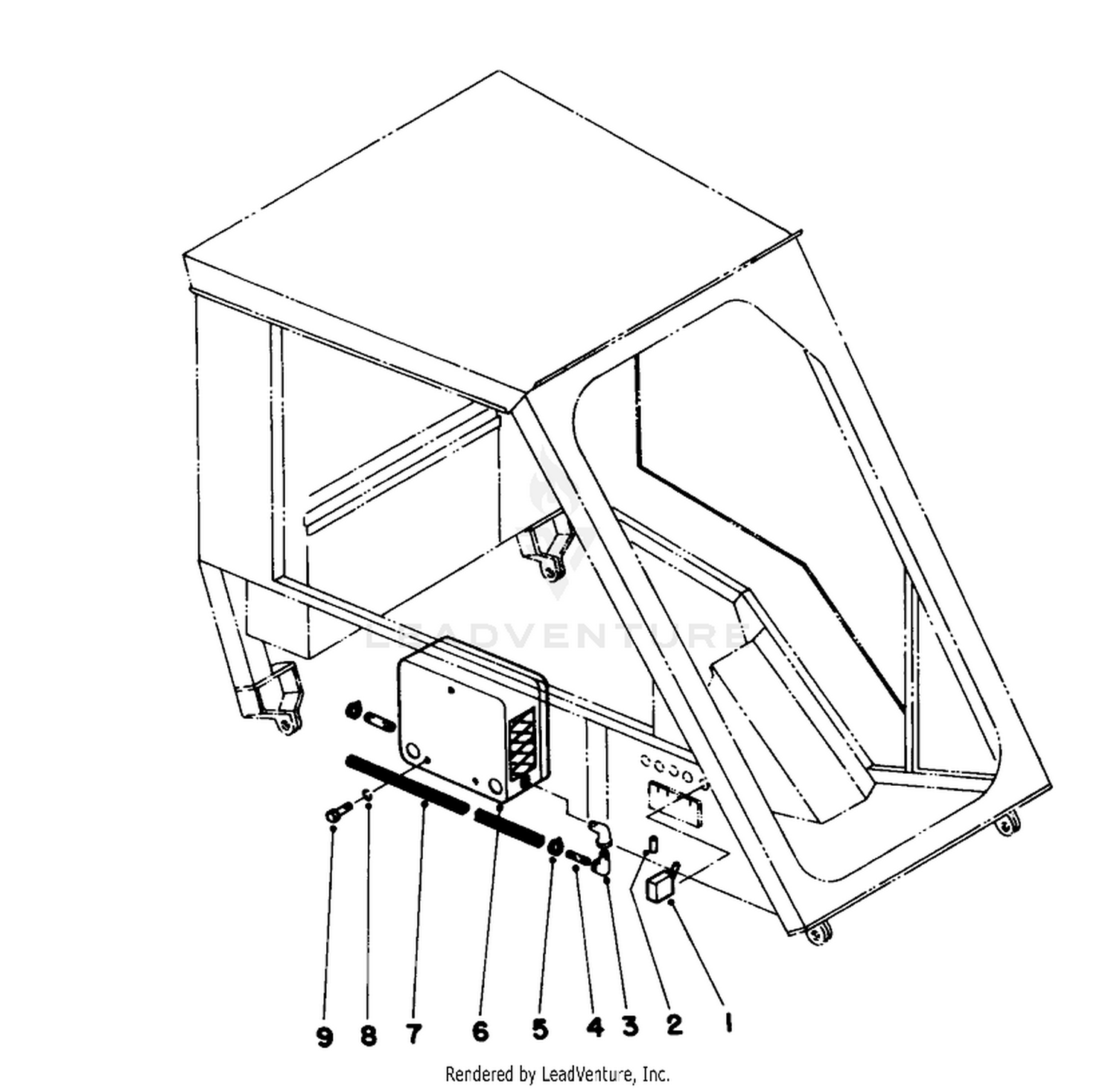 Heater Kit For 72" Groundsmaster