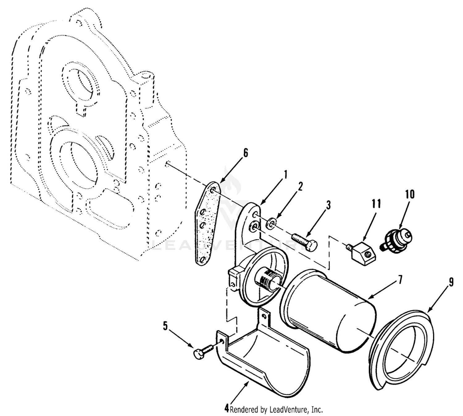 Toro Power Plus Oil Filter  Low Oil Pressure Cut-Off Switch