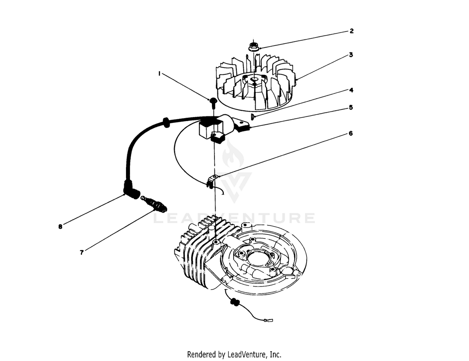 Flywheel  Magneto Assembly