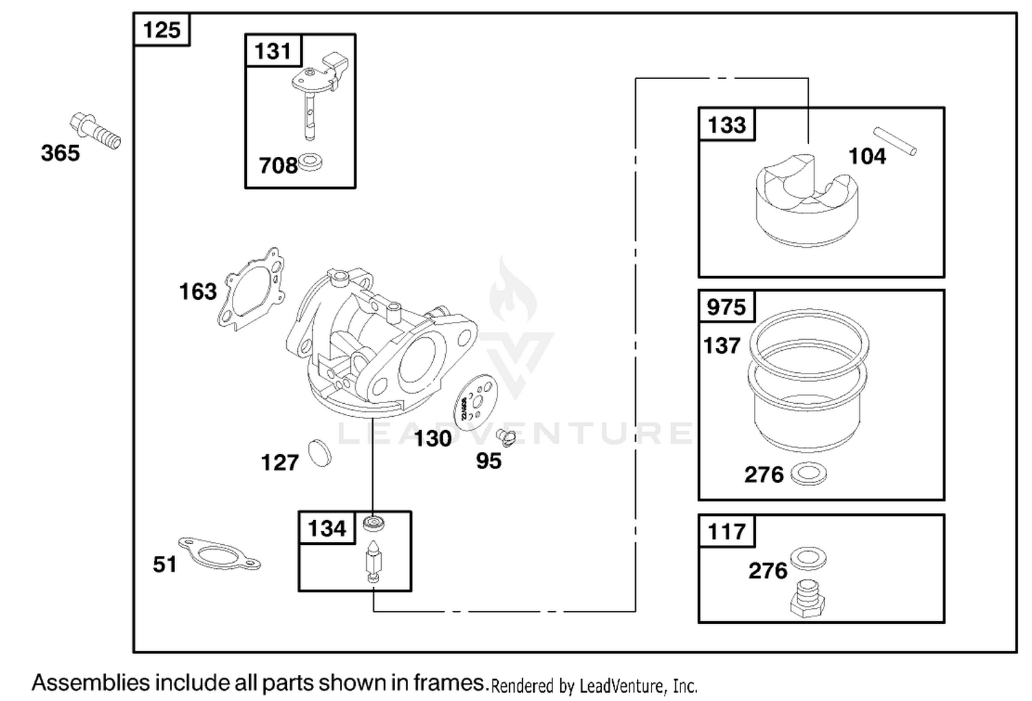 Engine Briggs  Stratton Model 12u802-1740-E1 3