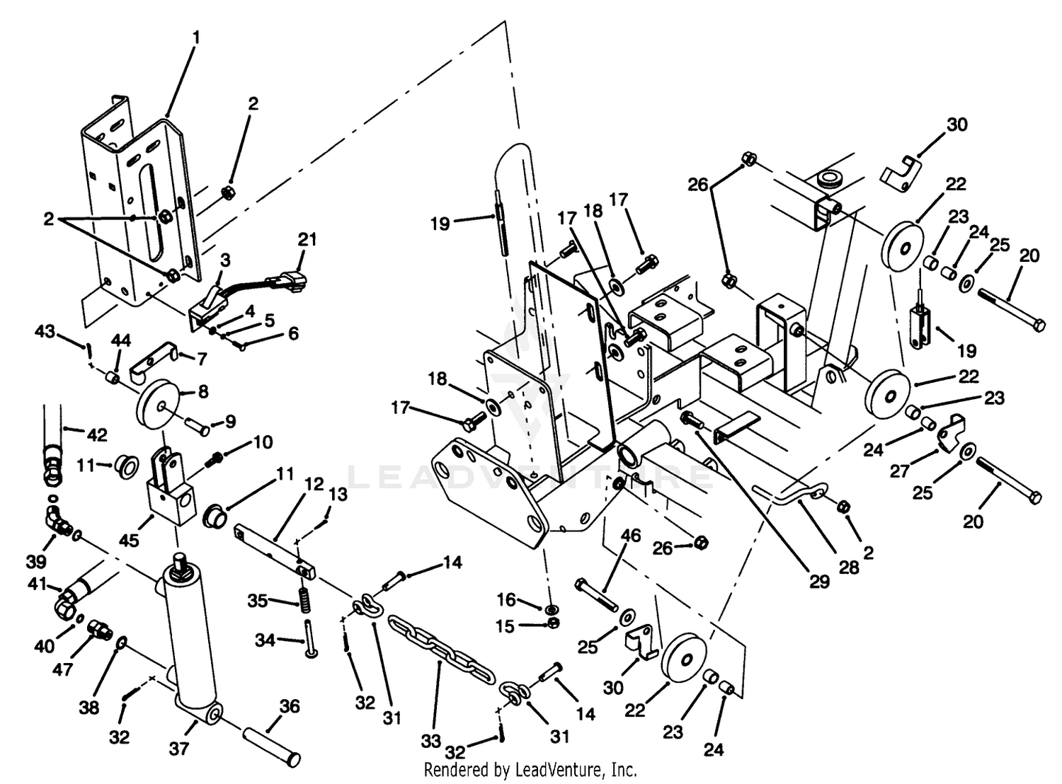 Cutting Unit Lift Assembly