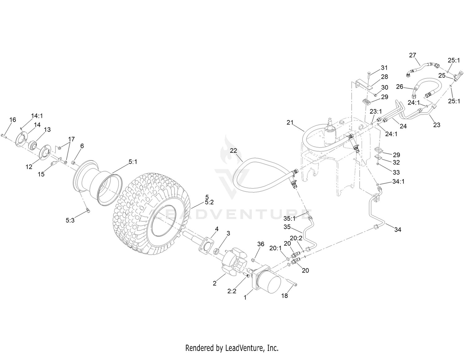Front Wheel Assembly