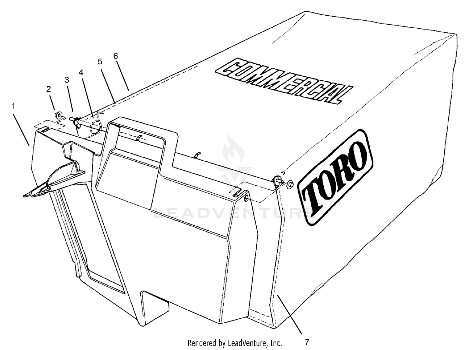 Grass Bag Assembly No. 11-5609