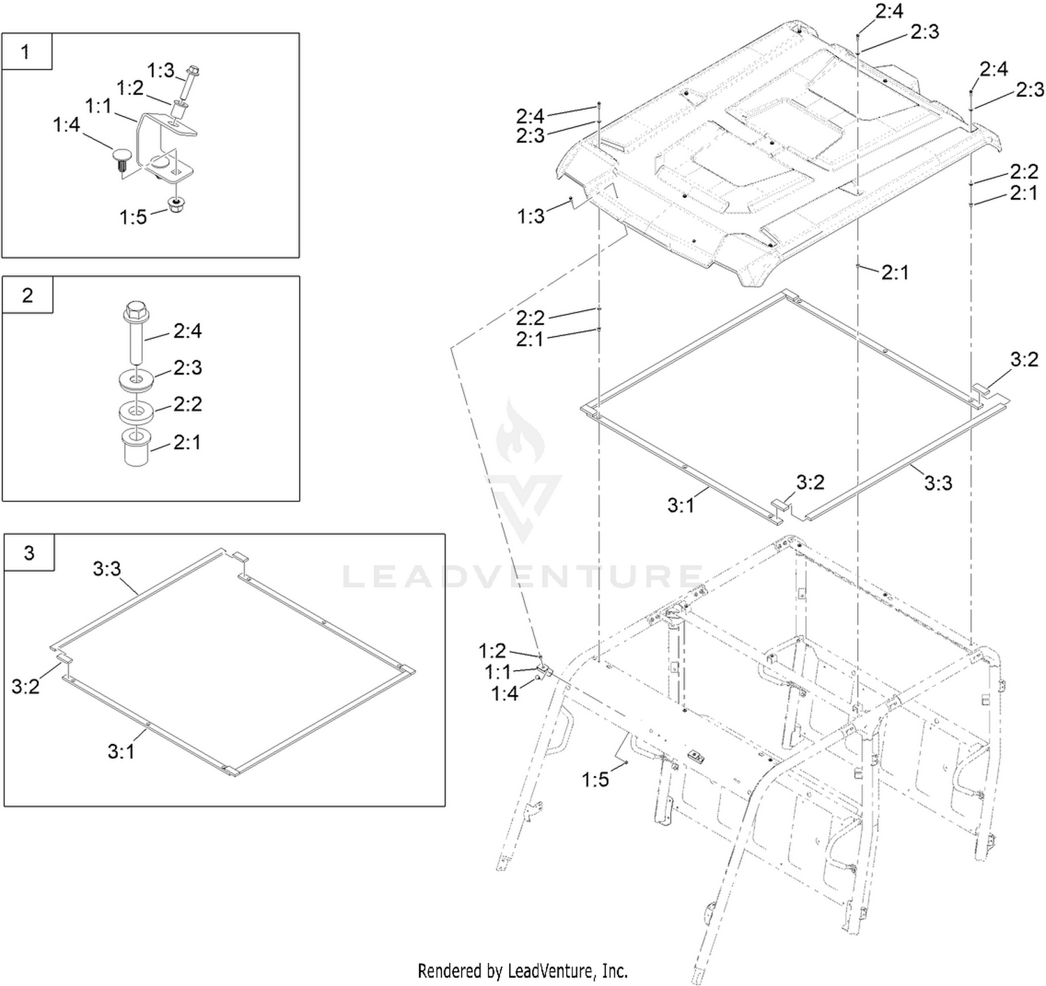 Crew Canopy Kit Assembly