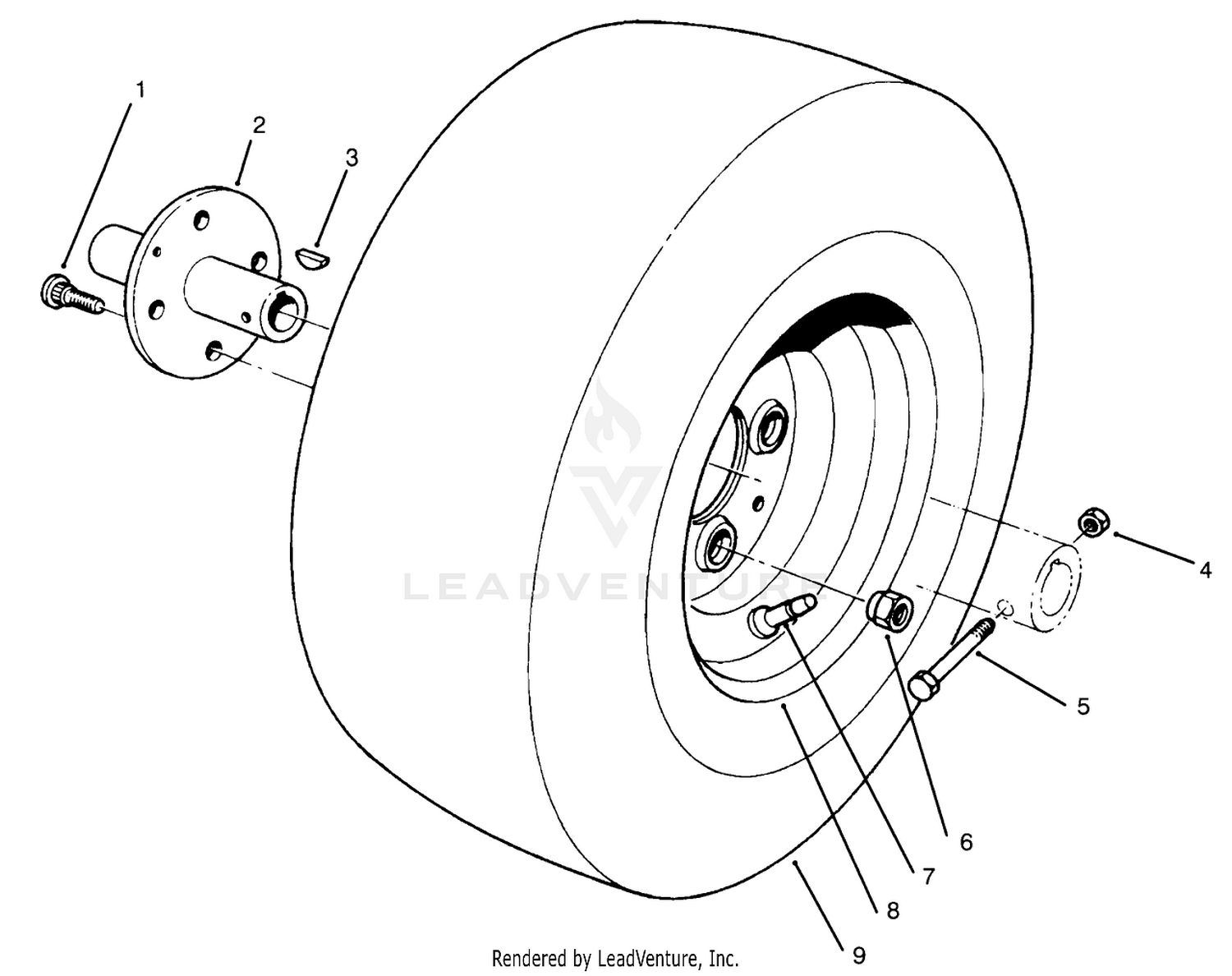Front Wheel Assembly