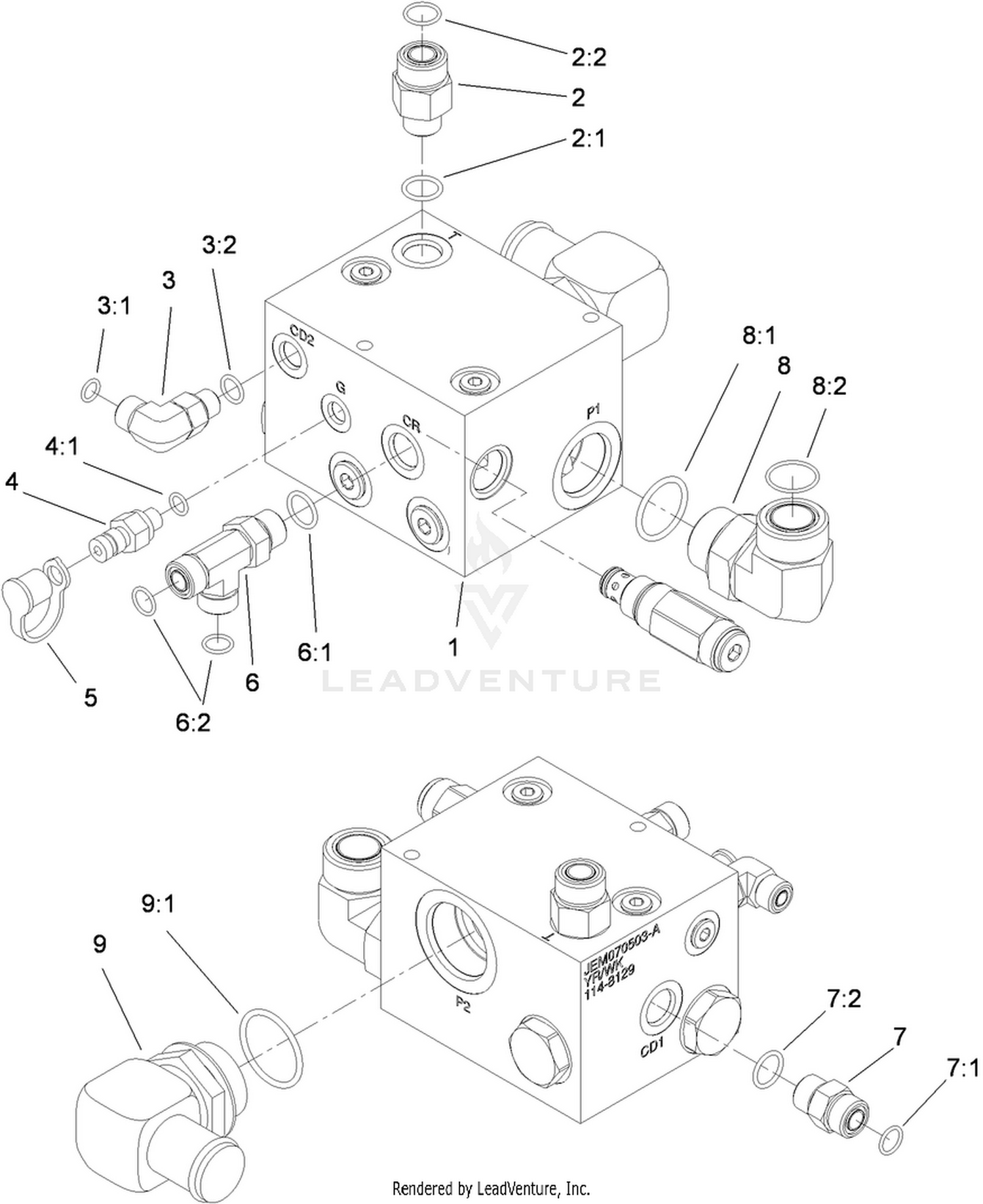 Filter Manifold Assembly No. 117-2391