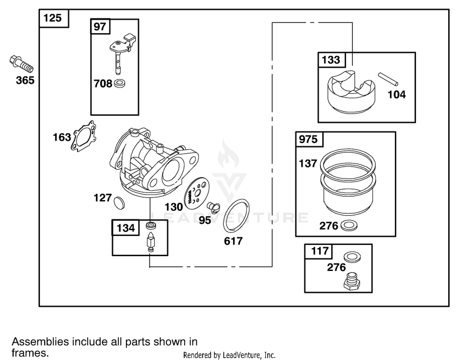 Engine Briggs  Stratton Model 12f802-1769-B1 3
