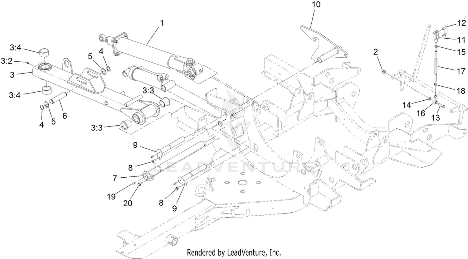 Lift Arm Assembly No. 3