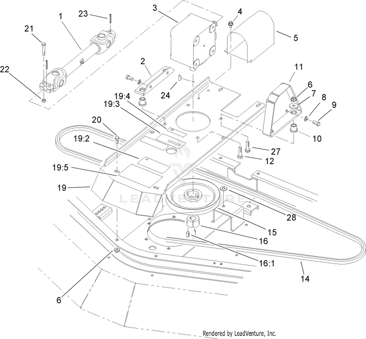 Gearbox and Drive Assembly