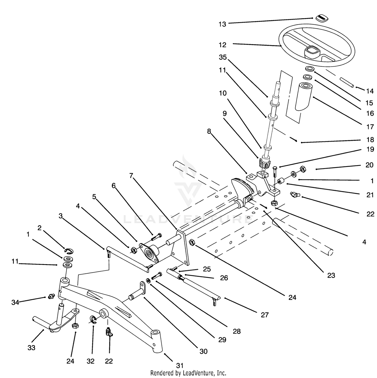 Front Axle And Steering