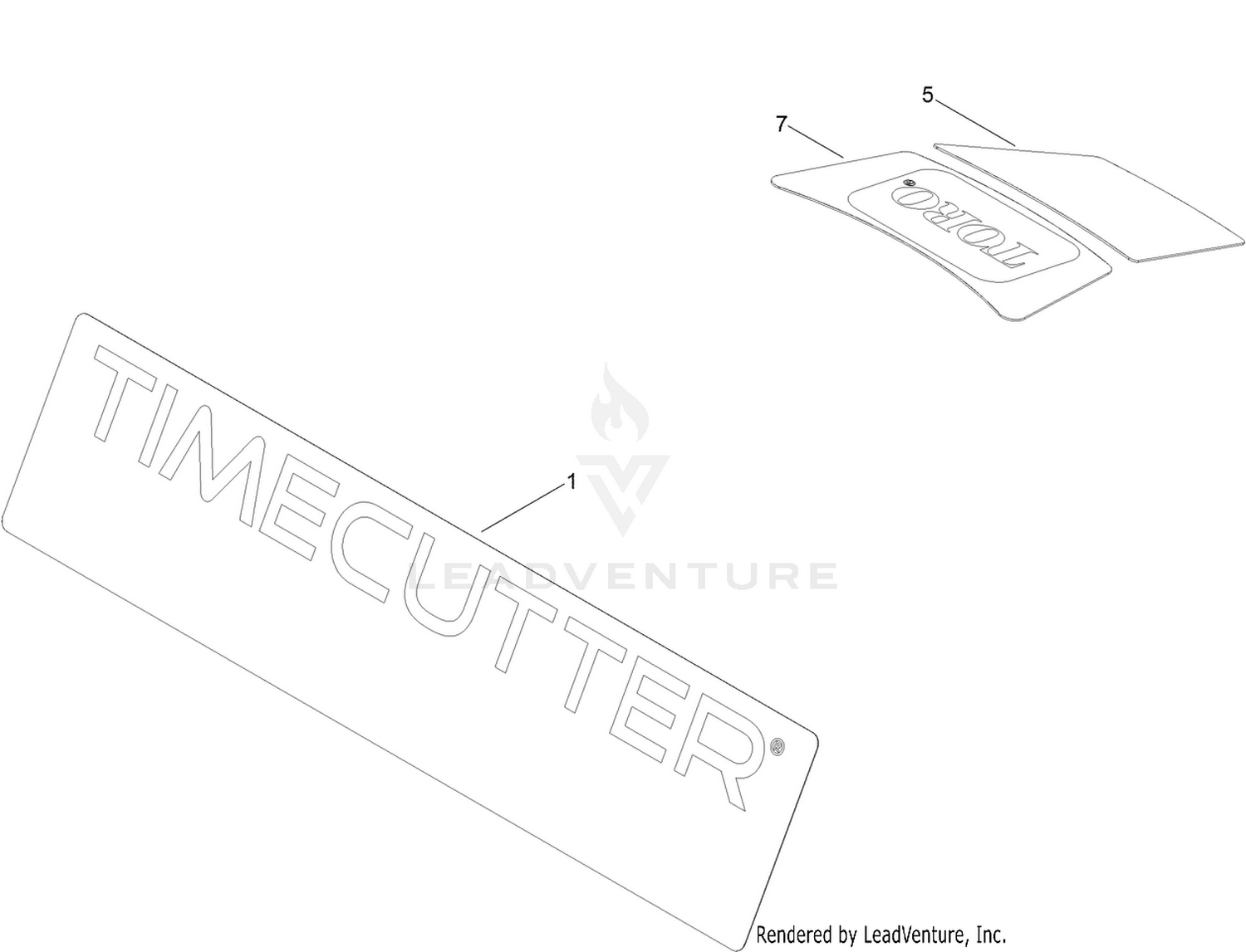 Model Specific Decal Assembly