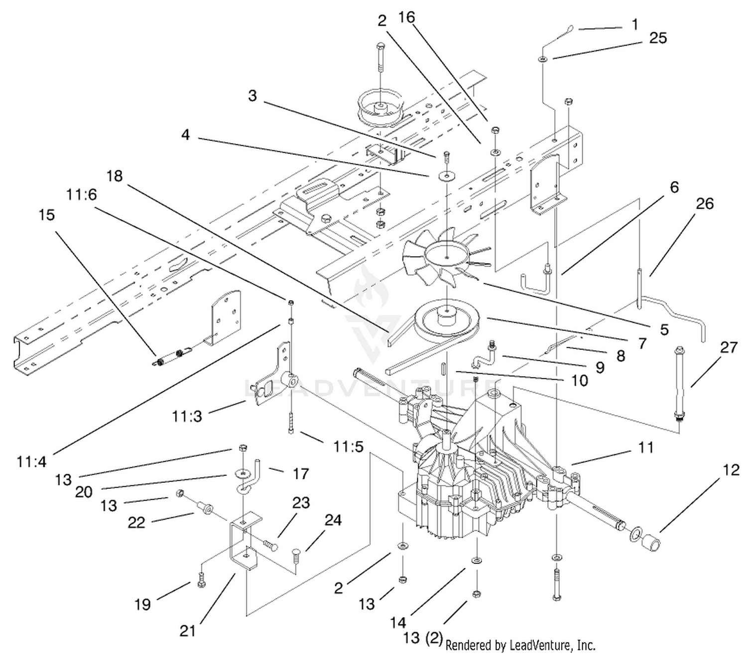 Hydro Transaxle Assembly