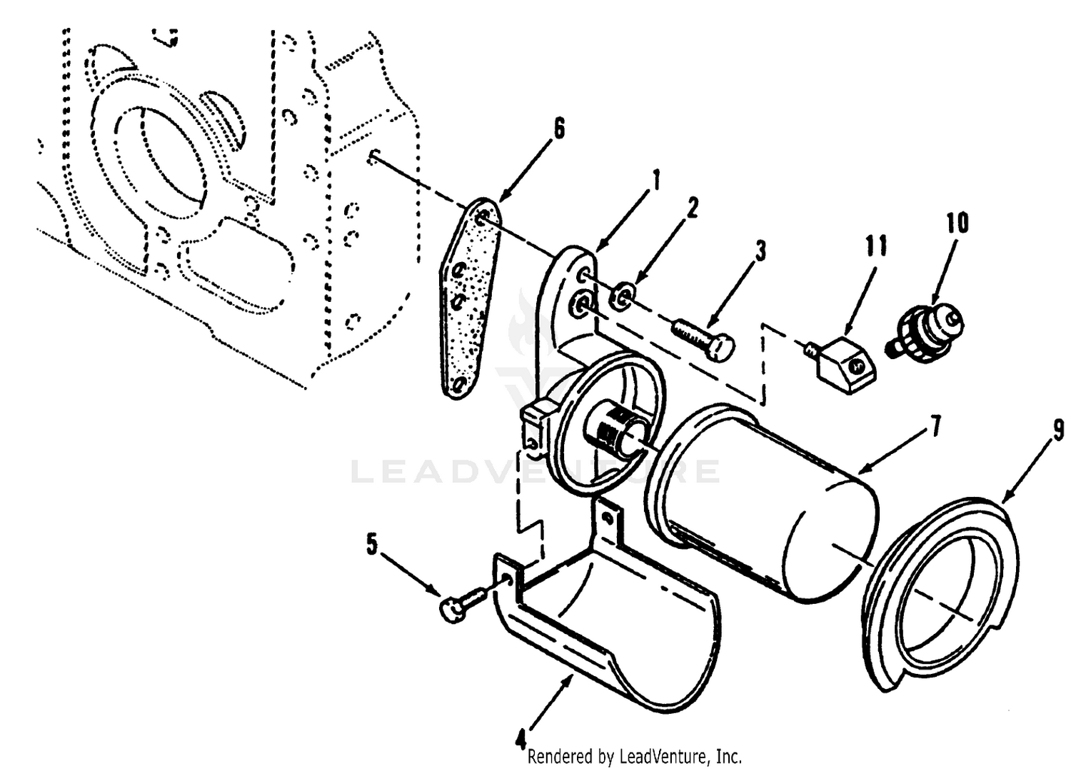 Oil Filter And Low Oil Pressure Cut-Off Switch