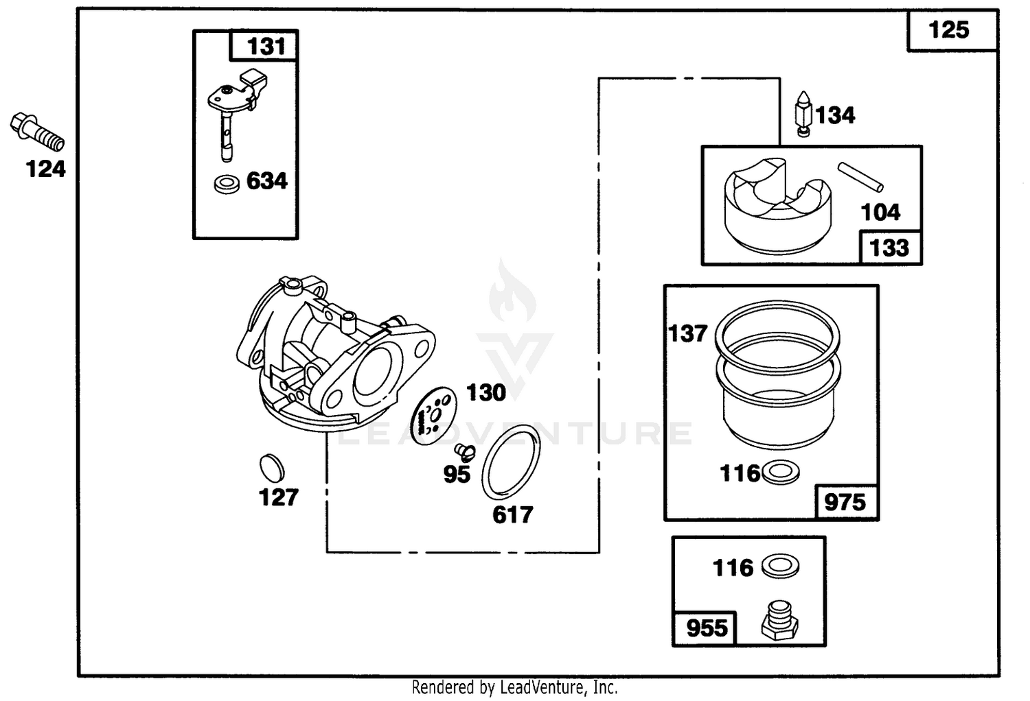 Engine Briggs  Stratton Model 12a802-0611-01 3