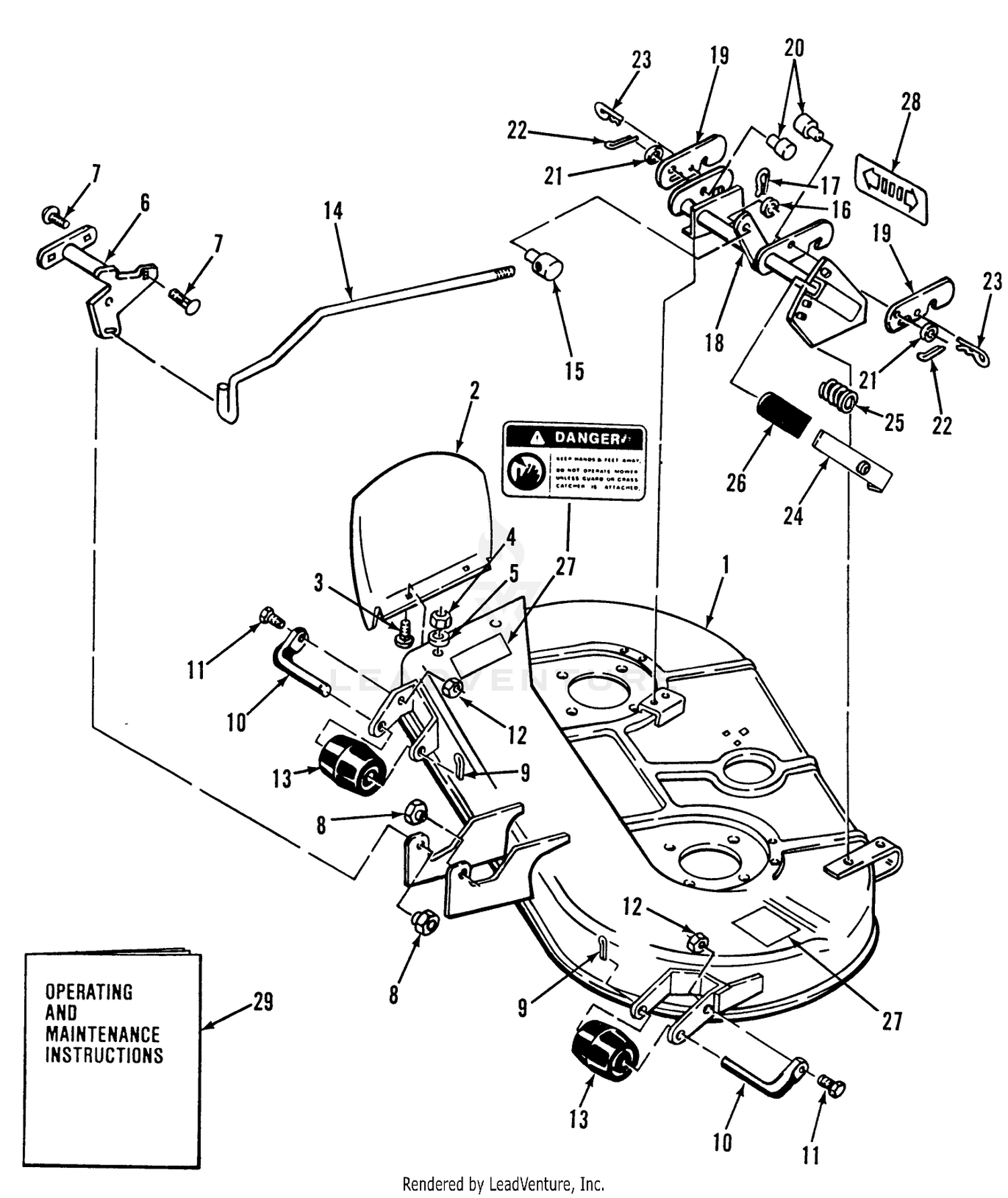 SIDE DISCHARGE MOWER-37 in. (94 cm)(VEHICLE IDENTIFICATION NUMBER 05-37SL01)