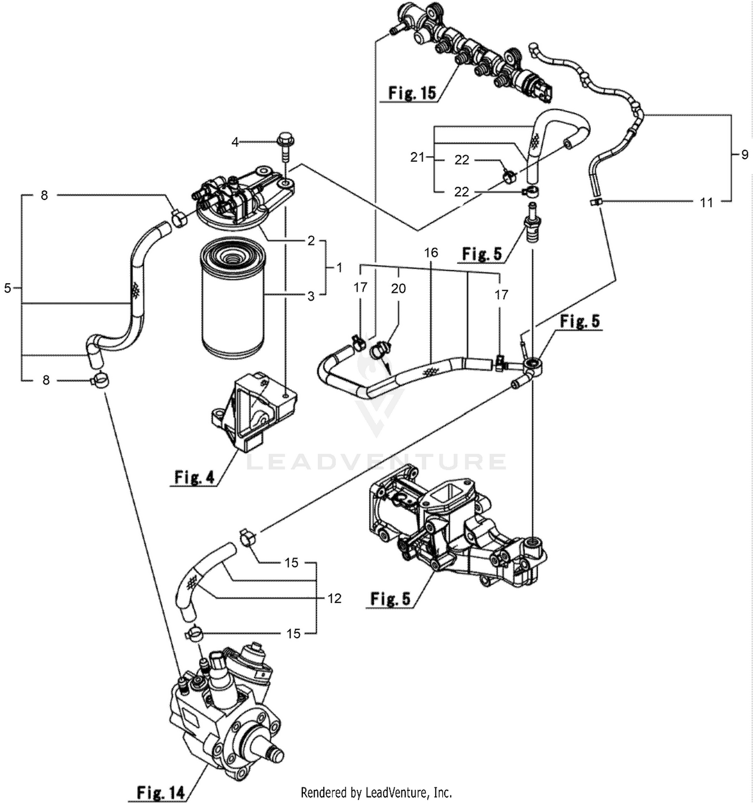 Fuel Pipe Assembly