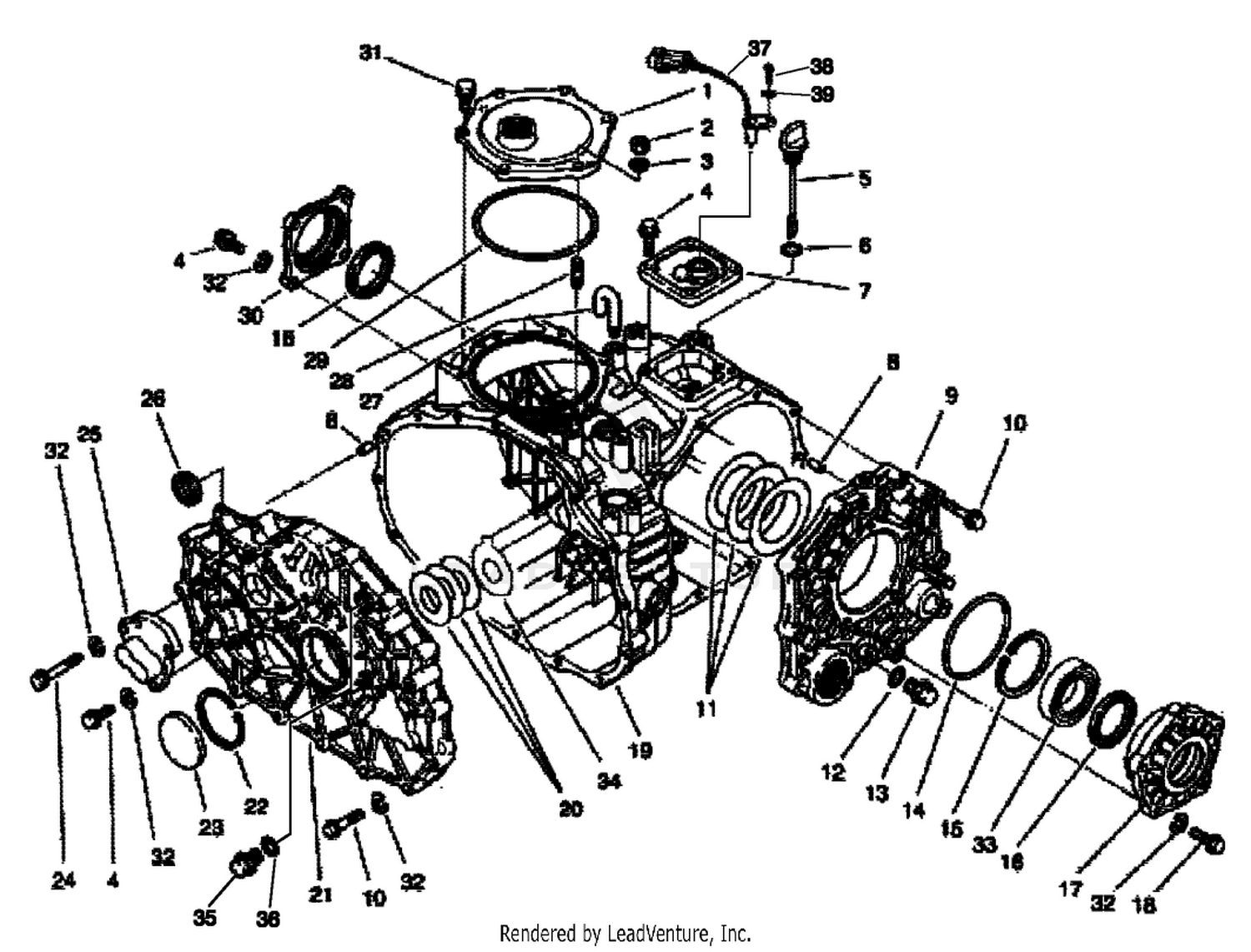 TRANSAXLE CASE ASM