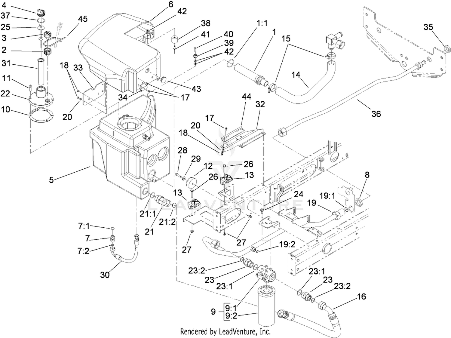 Hydraulic Tank Assembly