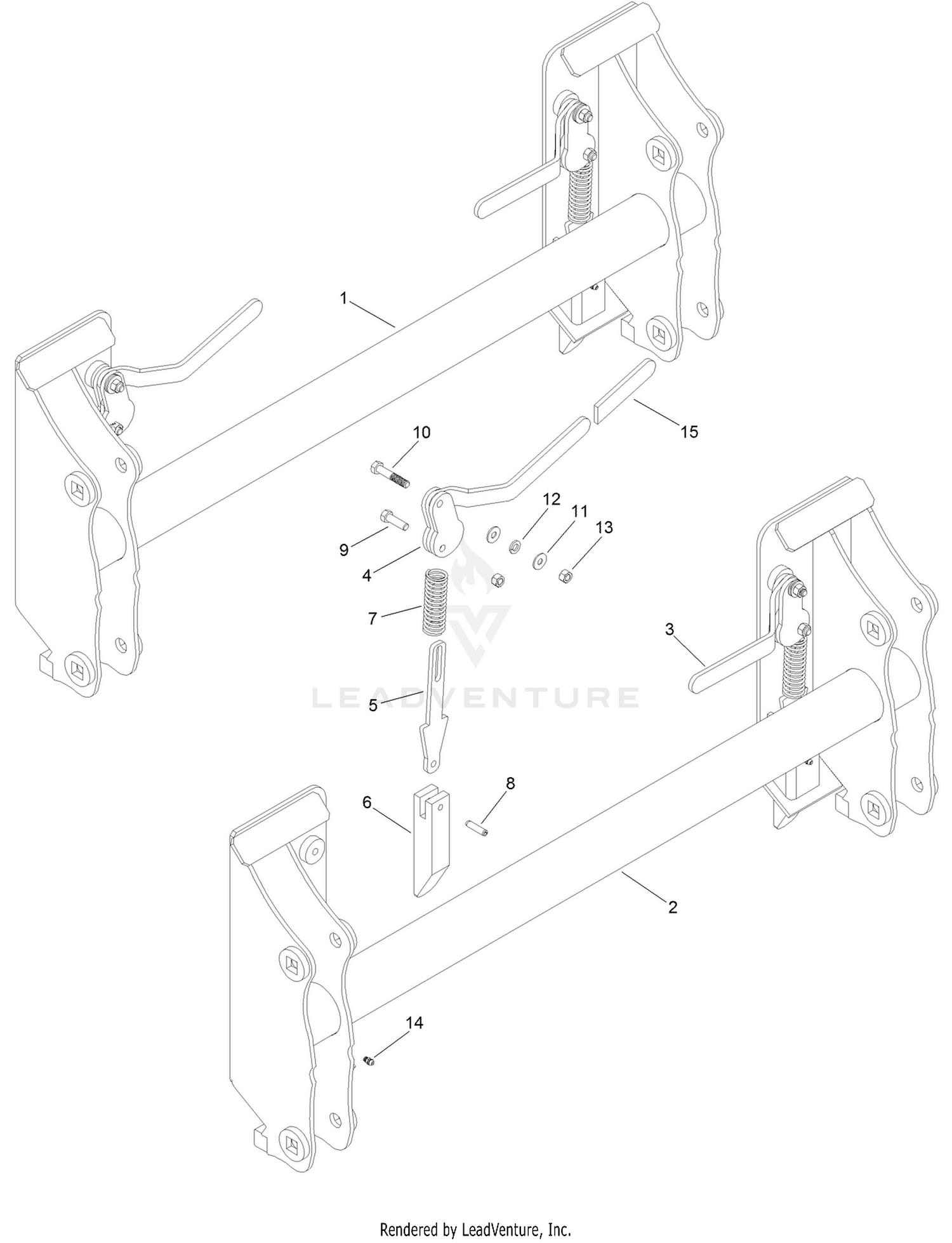 Skid Steer Coupler Assembly