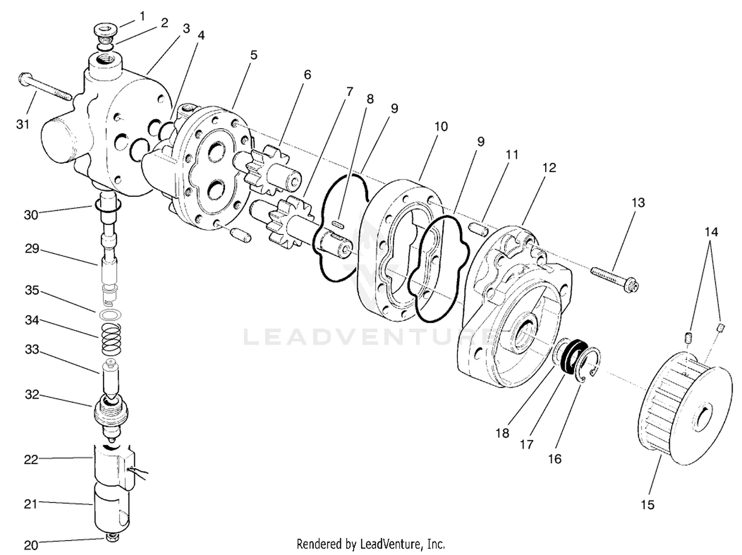 Reel Motor Assembly No. 74-3390