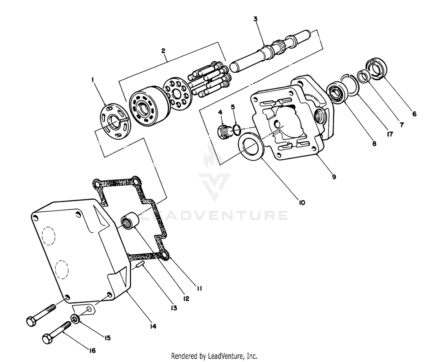 Hydraulic Motor No. 77-4090