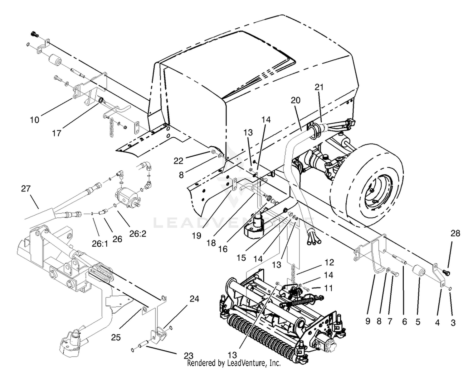 Basket Tipper Assembly