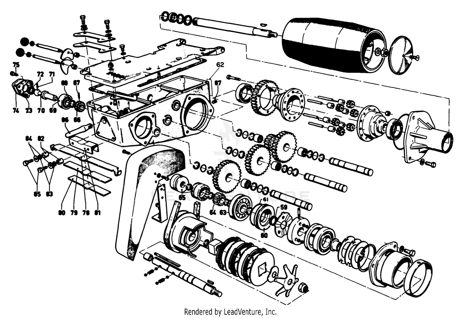 Transmission Case Assembly (continued) 2