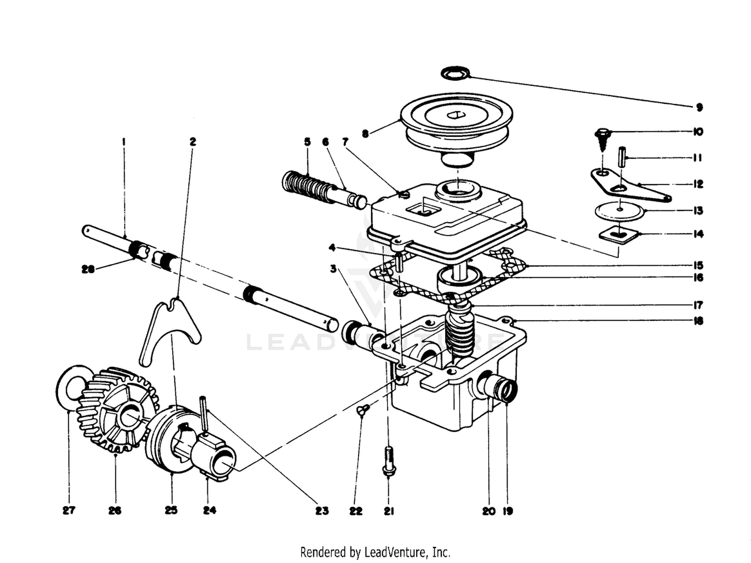 Gear Case Assembly