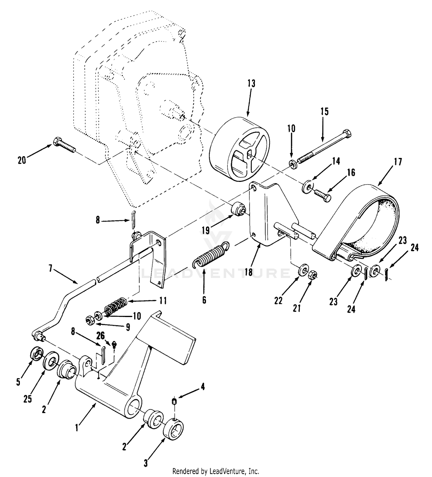 Clutch, Brake And Speed Control Linkage