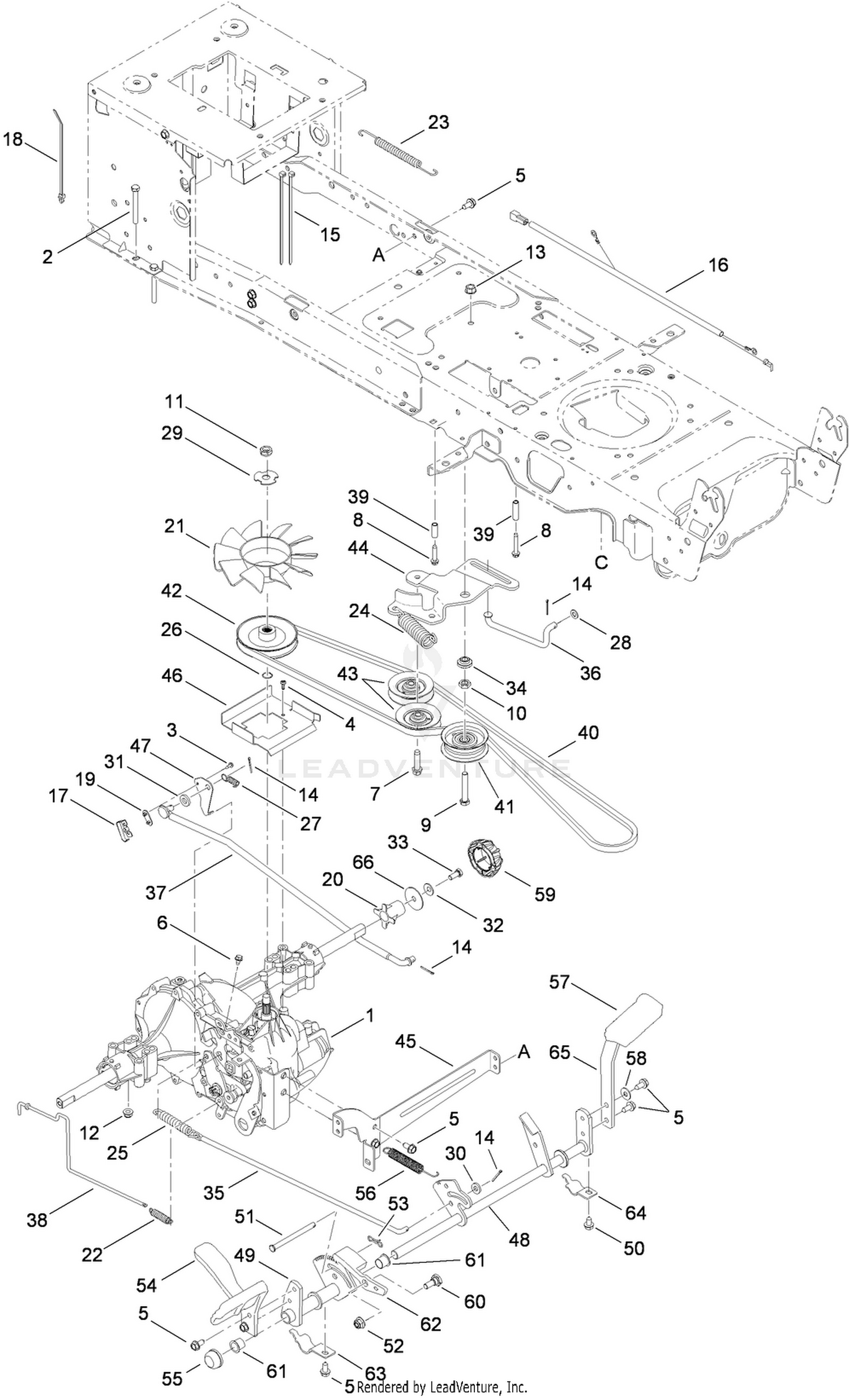Transmission, Belt and Drive Assembly