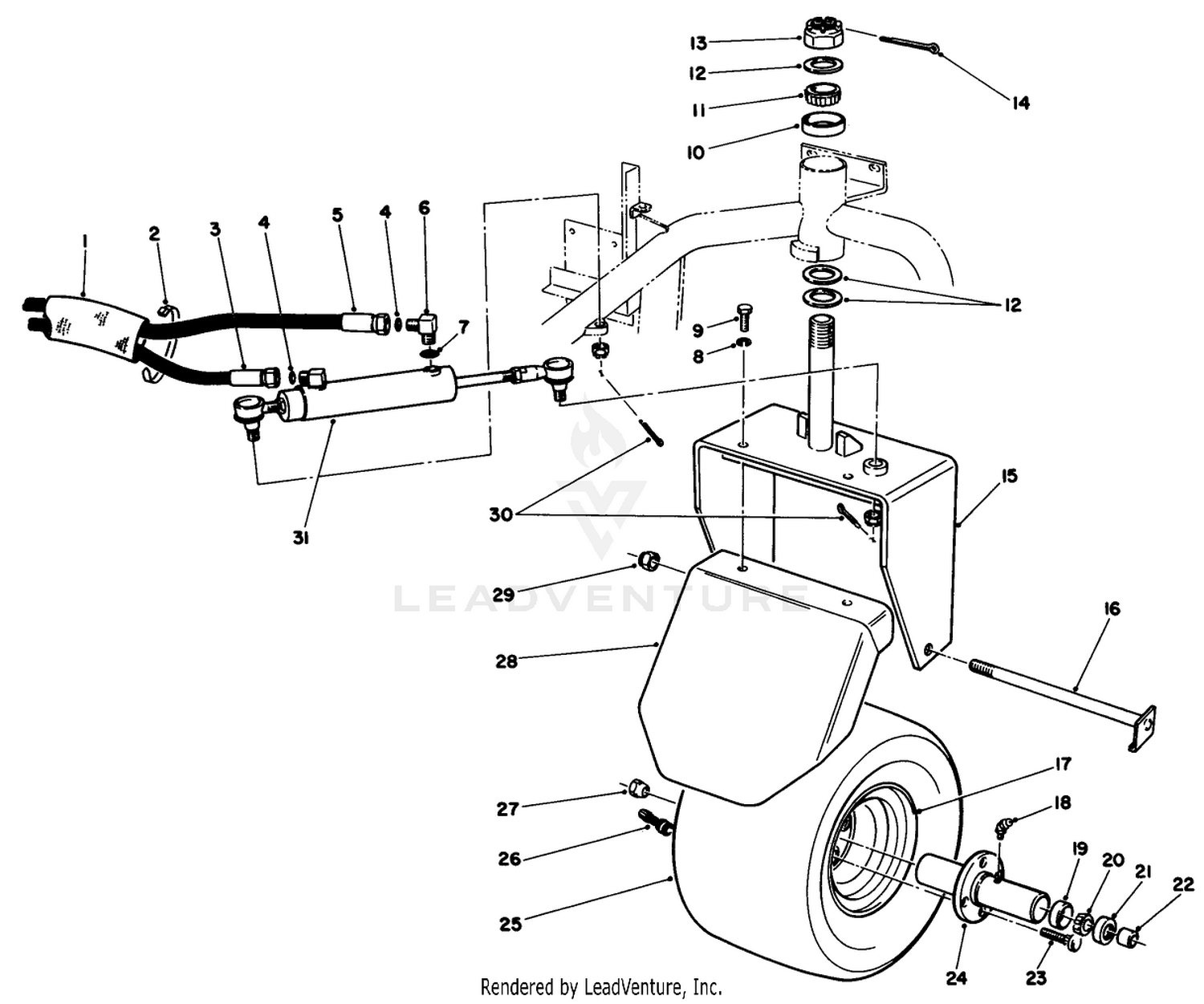 Rear Wheel Assembly