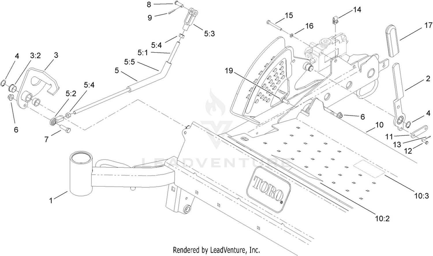 Carrier Frame Service Kit Assembly No. 114-4086
