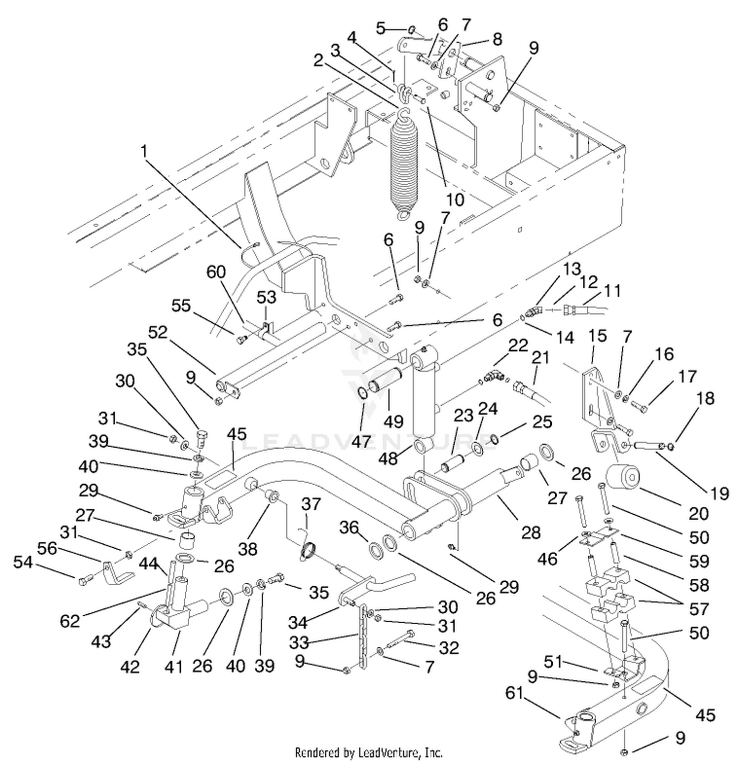 Rear Lift Arms Asm