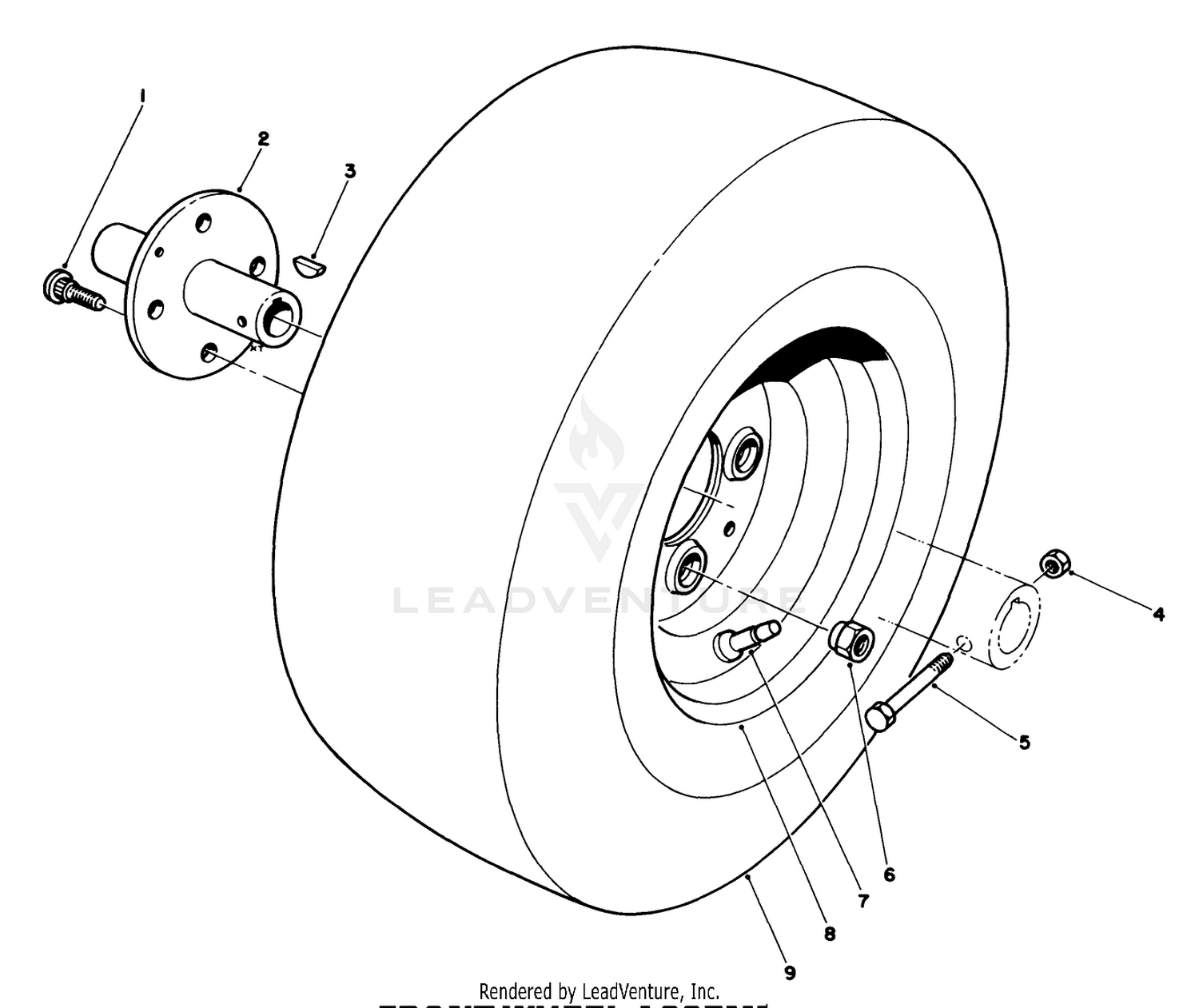 Front Wheel Assembly