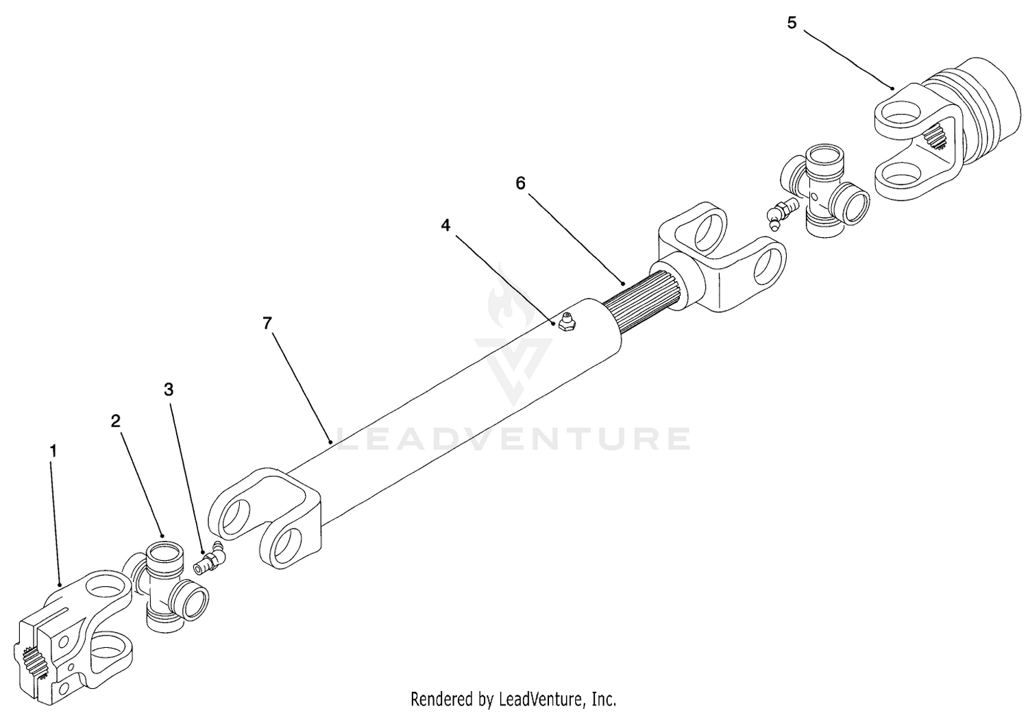 Drive Shaft Assembly No. 93-4903