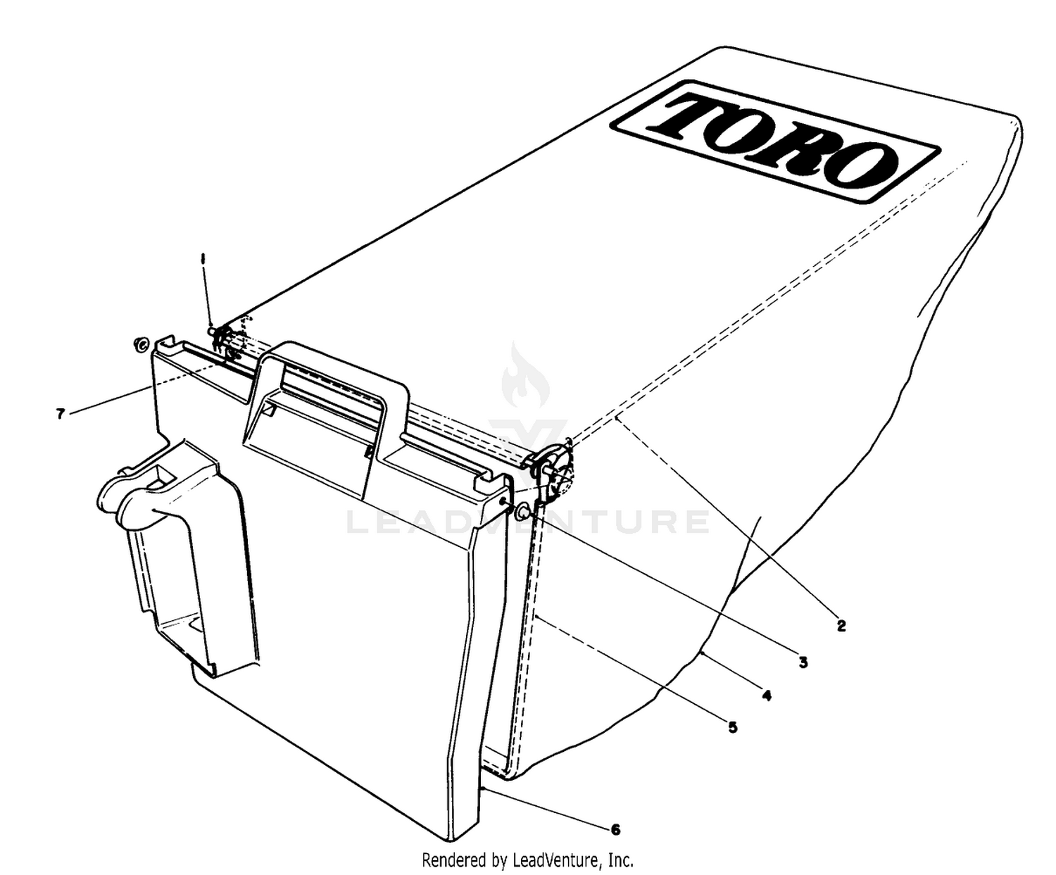 Grass Bag Assembly No. 12-8859