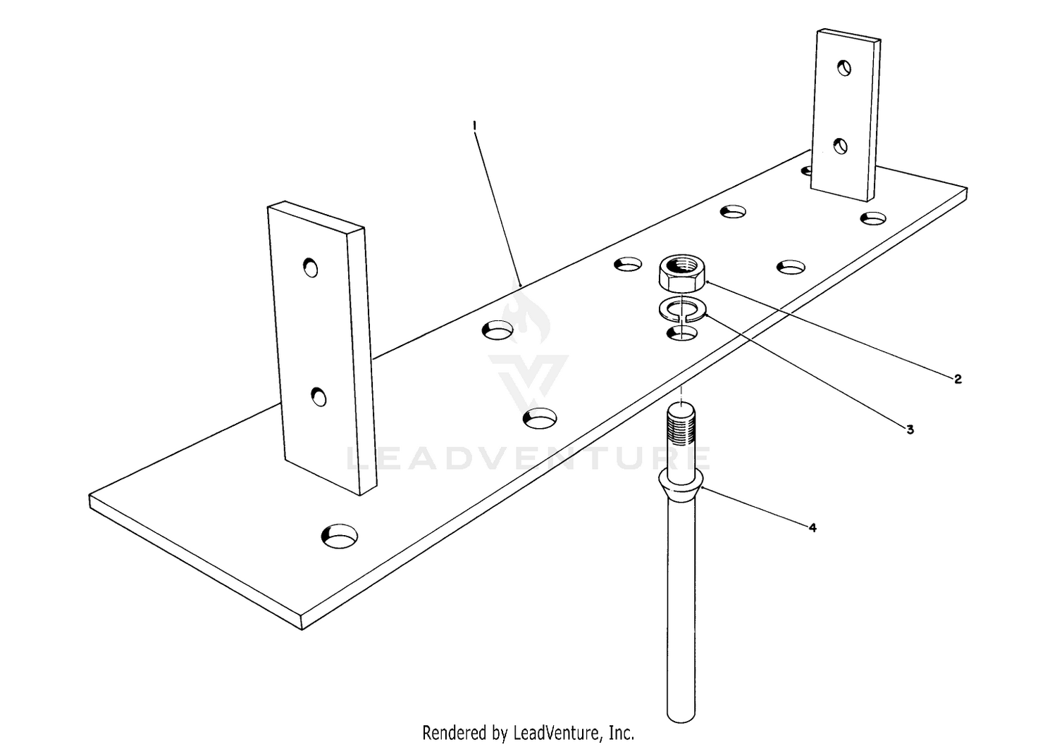 Prong Rake Kit No. 42-3960 (optional)